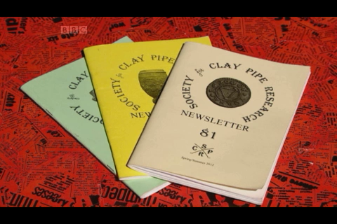 Society for Clay Pipe Research Newsletter on Have I Got News For You